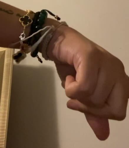 Customer photo review of Claudia Bracelets