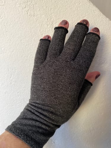 Customer photo review of BambuSleeve™ Kompressionshandskar