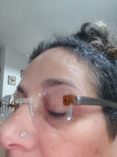 Customer photo review of נזם אמה זהב 14 קראט