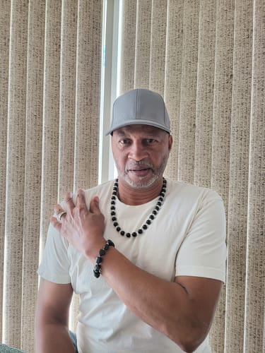 Customer photo review of Break Curses: Black Tourmaline Amplified Necklace