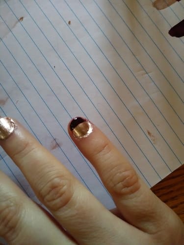 Customer photo review of Rocket Nail Color - Socialite