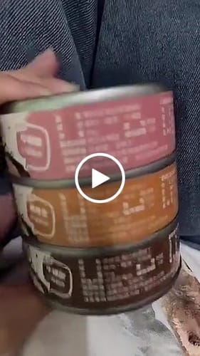 Customer video review of 爆好滋 貓狗通用 無膠鮮肉湯罐 80g