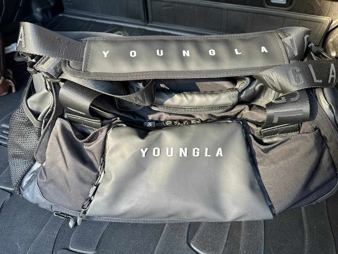 Customer photo review of 741 Hybrid Duffle Backpacks