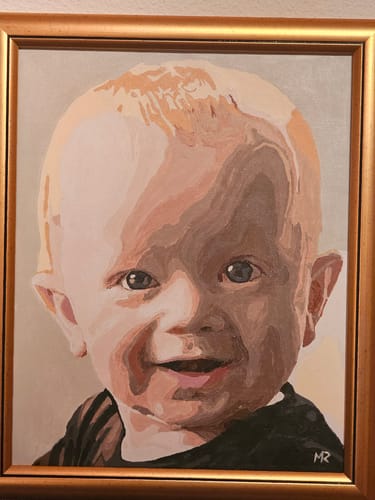 Customer photo review of Malen nach Zahlen - Dein Wunschmotiv