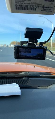 Customer photo review of Redtiger F7NP 4K Front Rear Dash Cam