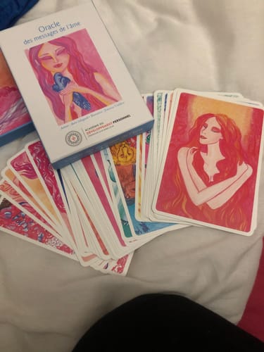 Customer photo review of Mon premier Oracle des messages de l'âme