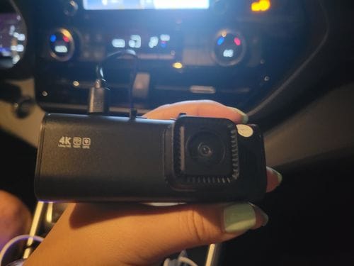 Customer photo review of Redtiger F7NP 4K Front Rear Dash Cam