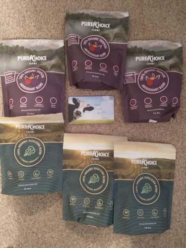 Customer photo review of Organic Tropics & Greens