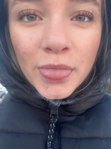 Customer photo review of SimplyLash + Brow Lamination