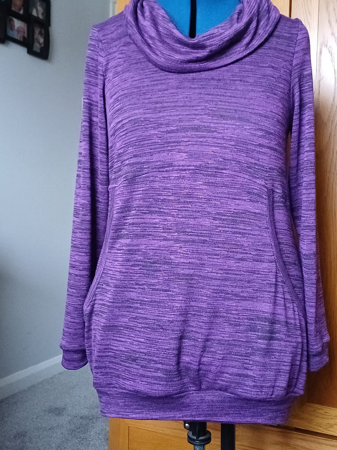 Customer photo review of Melange Jersey Fabric