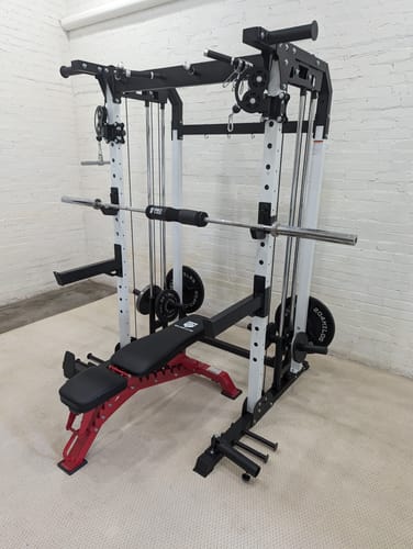 Customer photo review of Major Fitness F22 All-In-One Home Gym Power Rack