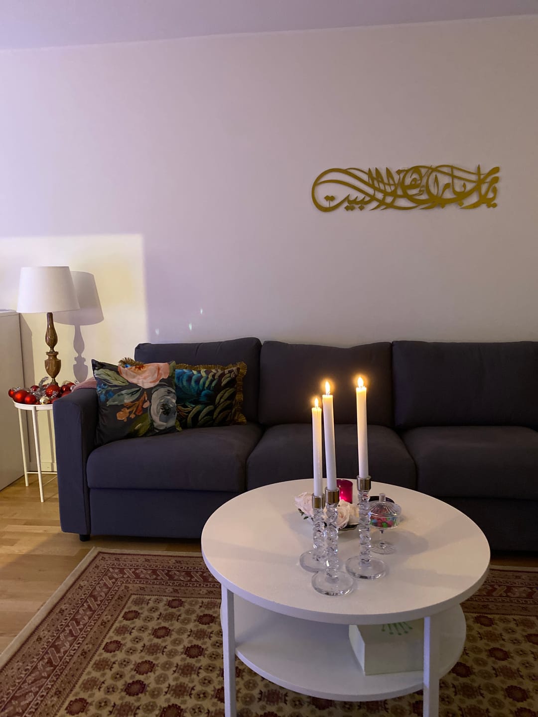 Customer photo review of Dua for Barakah Ya Allah Bless Our Home Metal Islamic Wall Art