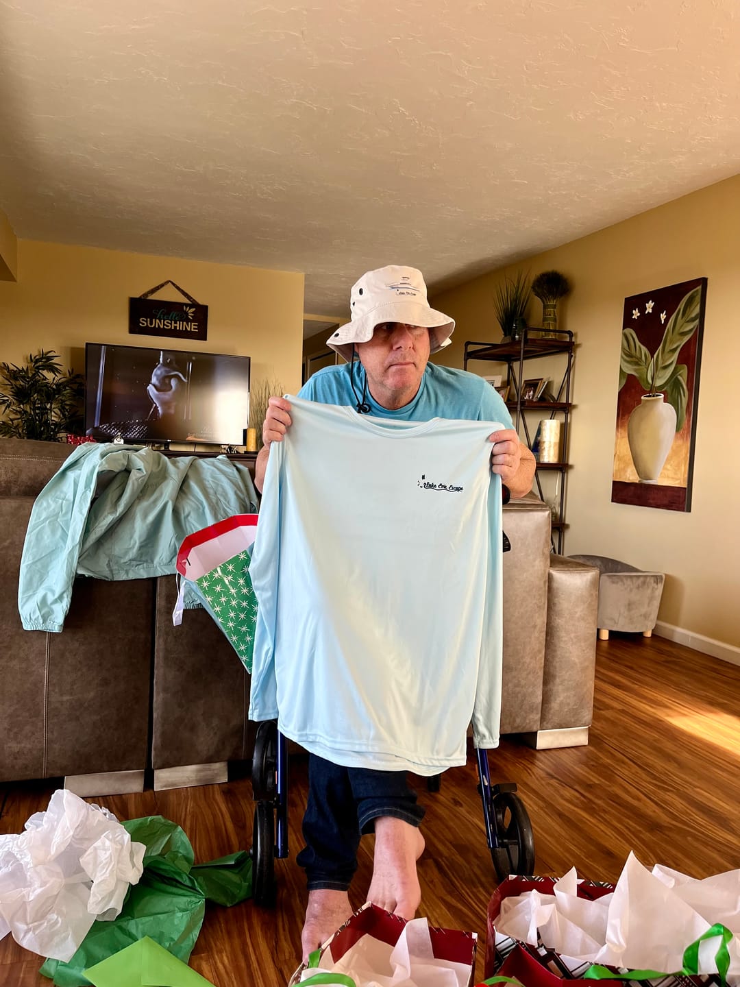 Customer photo review of Custom Bucket Hats (Boonie Style)
