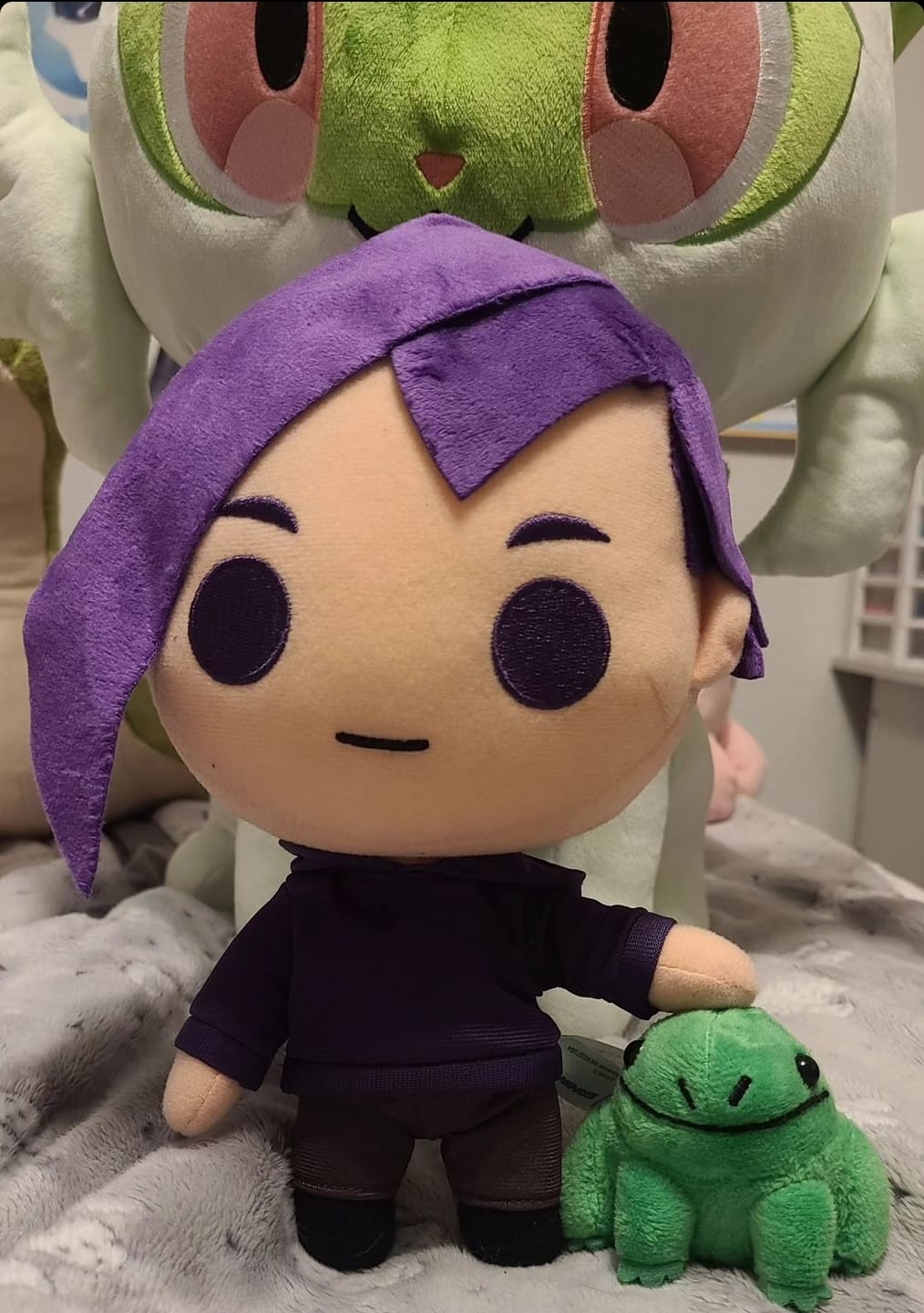 Customer photo review of Stardew Valley - Sebastian Collector's Plush