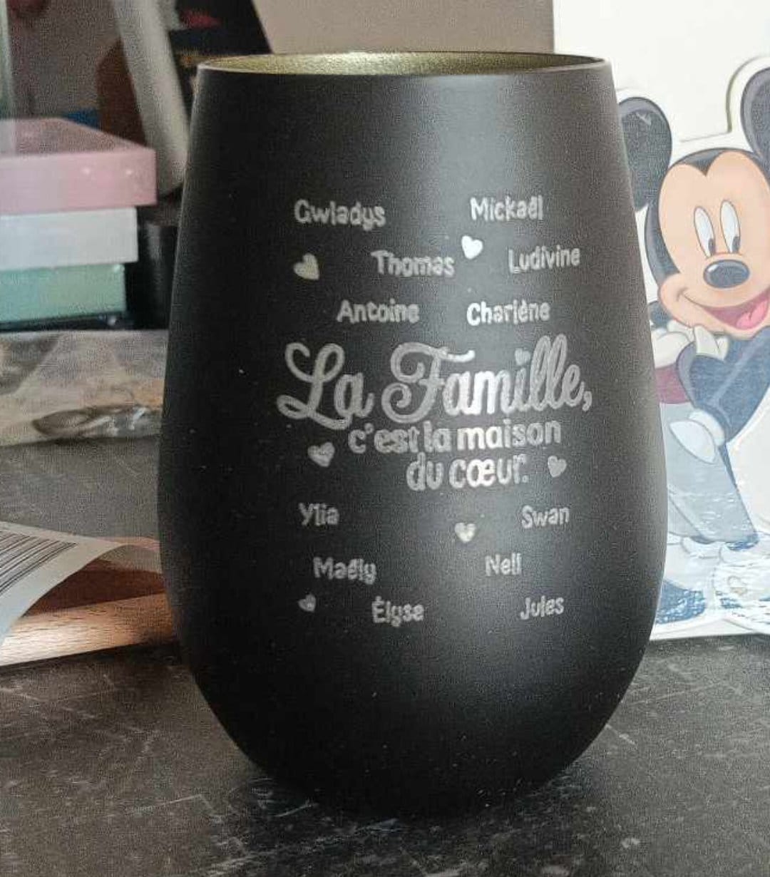Customer photo review of La maison du cœur - Famille-Photophore