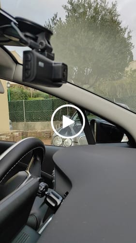 Customer photo review of Redtiger F7NP 4K Front Rear Dash Cam