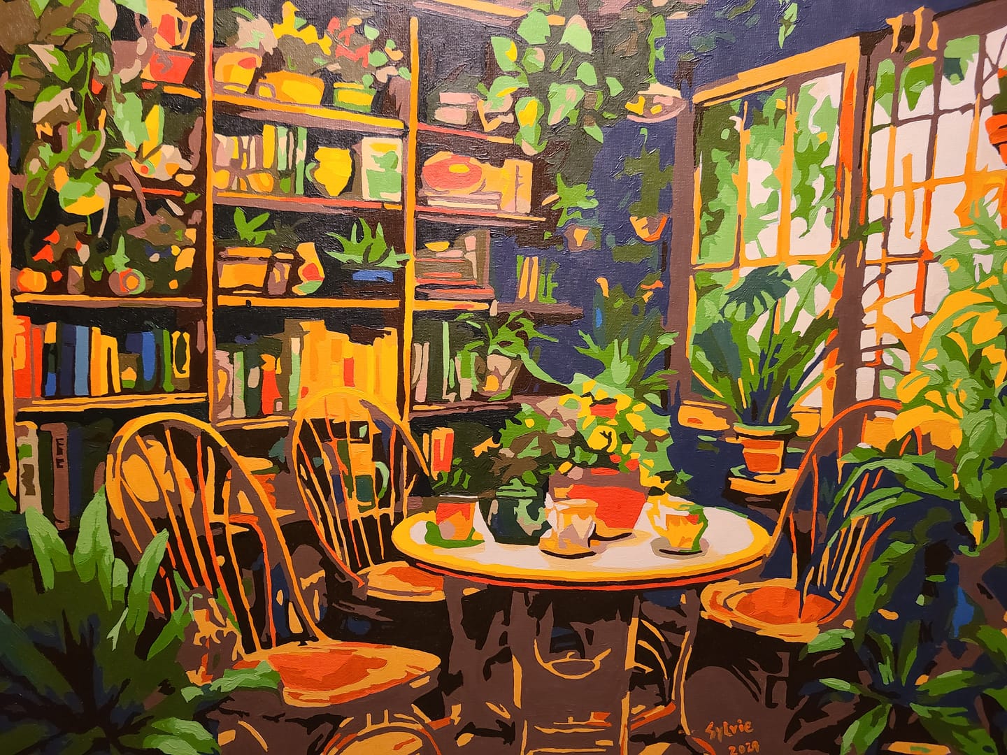 Customer photo review of Green Library Retreat
