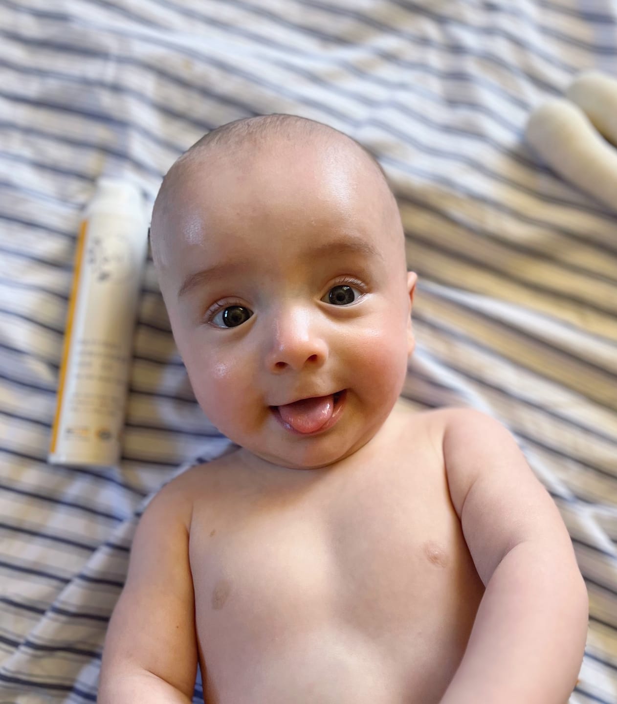 Customer photo review of Natural Sunscreen SPF 50