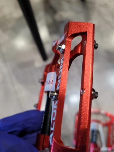 Customer photo review of APeX Alloy Bicycle Pedals - Ultralight CNC Aluminium Alloy - Anti-Slip - Flat Pedals - 3 Bearing