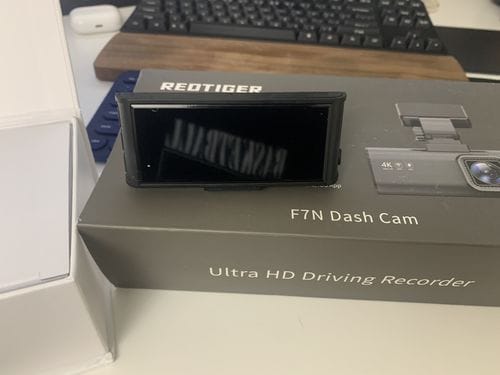 Customer photo review of Redtiger F7NP 4K Front Rear Dash Cam