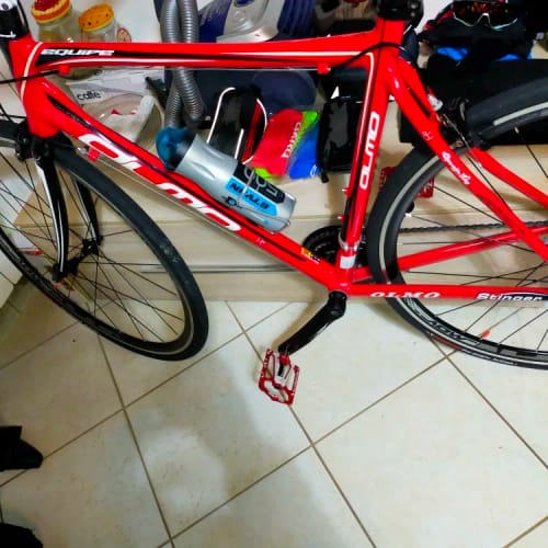 Customer photo review of APeX Alloy Bicycle Pedals - Ultralight CNC Aluminium Alloy - Anti-Slip - Flat Pedals - 3 Bearing