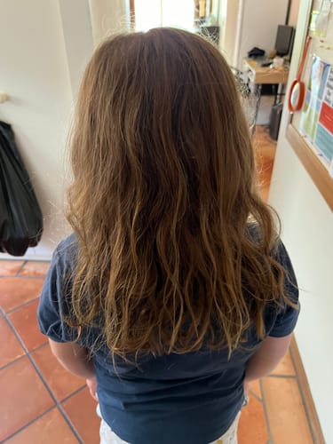 Customer photo review of My Sensory Space Detangling Hairbrush
