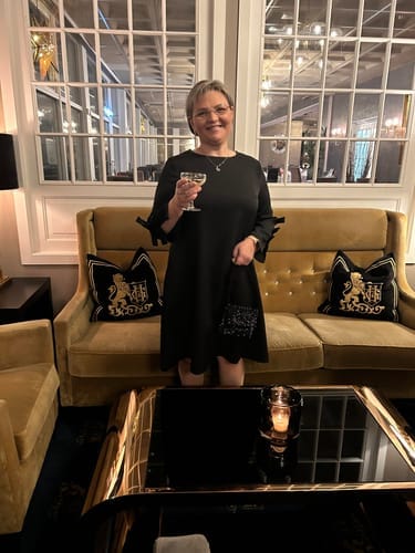 undefined review of Casual Knee Length Dress with Long Sleeve image 1 out of 1
