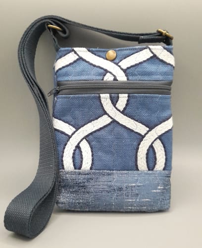 Customer photo review of Wanderlust Phone Bag Pattern