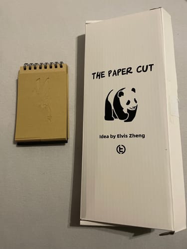 Customer photo review of The Paper Cut by Elvis Zheng and TCC