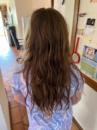Customer photo review of My Sensory Space Detangling Hairbrush