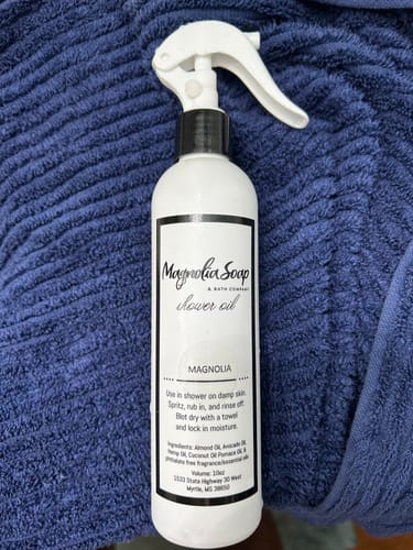 Customer photo review of Shower Oil