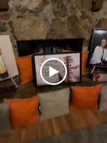 Customer video review of Family A Little Bit Of Crazy - Personalized Canvas - Gift For Family
