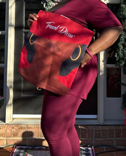 Customer photo review of Black Girl Magic Tote