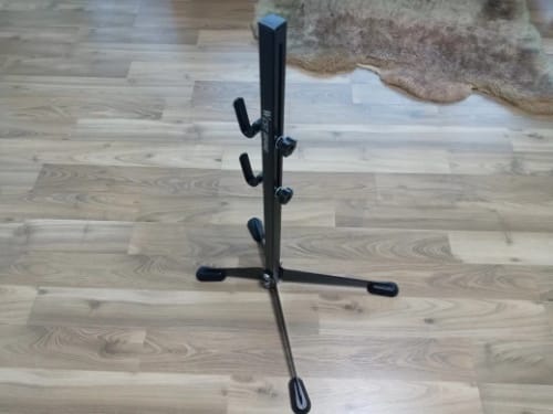 Customer photo review of Bicycle Parking Rack Stand - Secure and Convenient Storage Solution