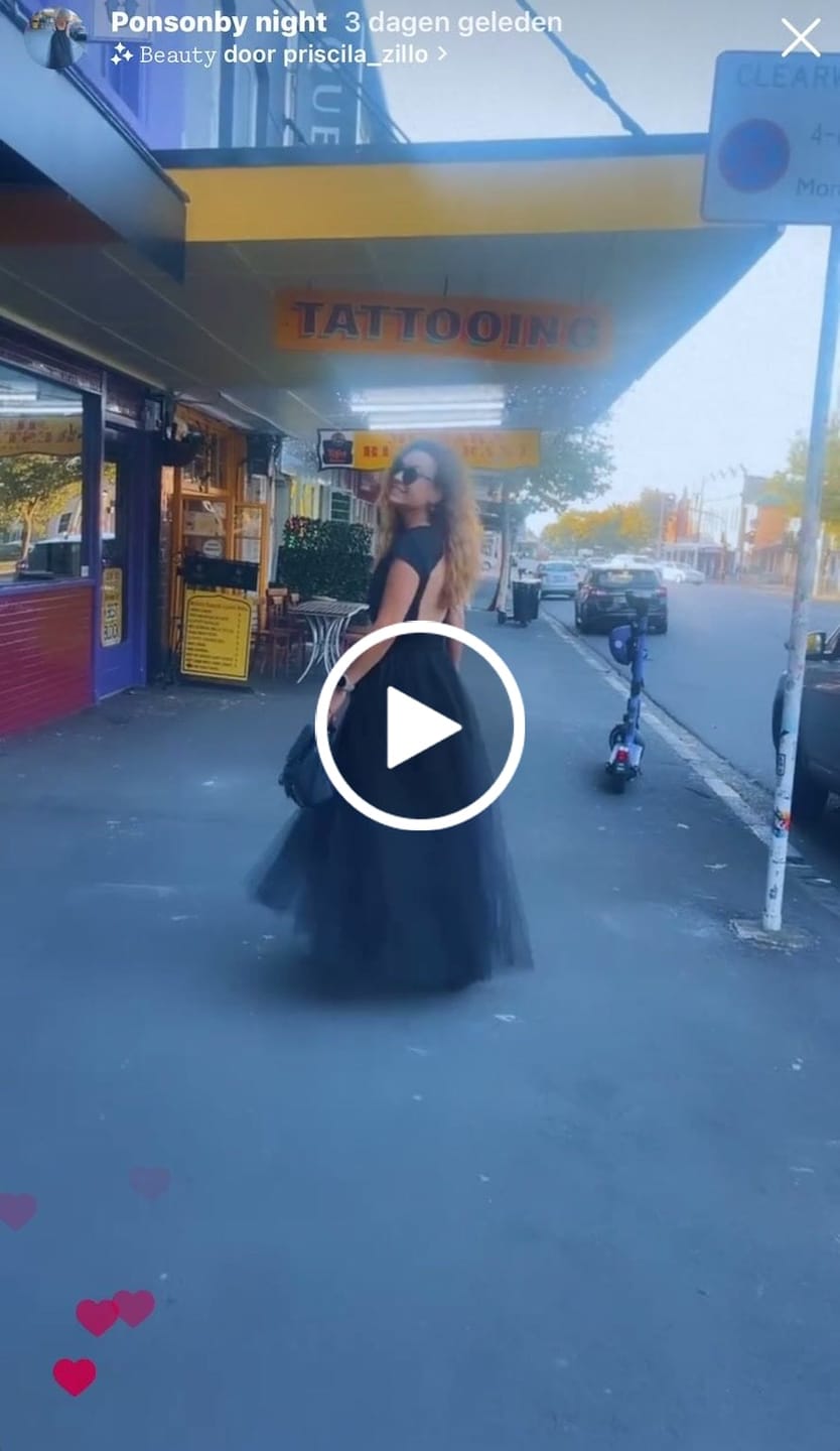 Customer video review of 3-Piece Open-Back Top, High-Waisted Shorts and Tulle Skirt Co-Ord Set in Black