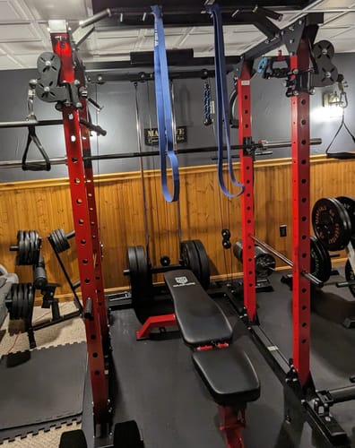 Customer photo review of Major Fitness PLM03 All-In-One Home Gym Power Rack