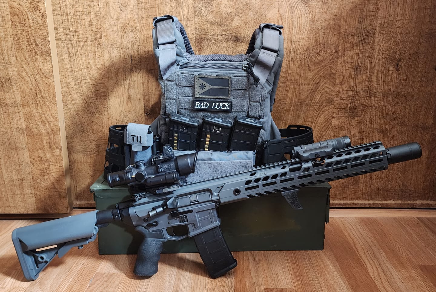 Customer photo review of Bad Luck Patch