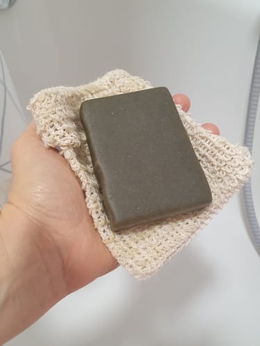 Customer photo review of 3% Herbal-Love Haarseife (Einstiegs-Haarseife/Alle Haartypen)