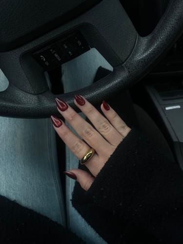 Customer photo review of Red Carpet Press On Nails (24PC) - Ships 12/27