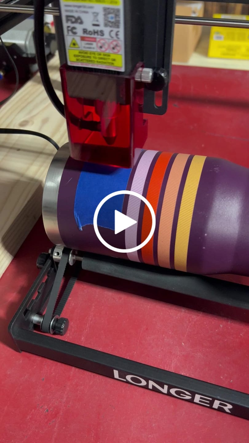 Customer video review of Raiser for Longer RAY5 Engraver