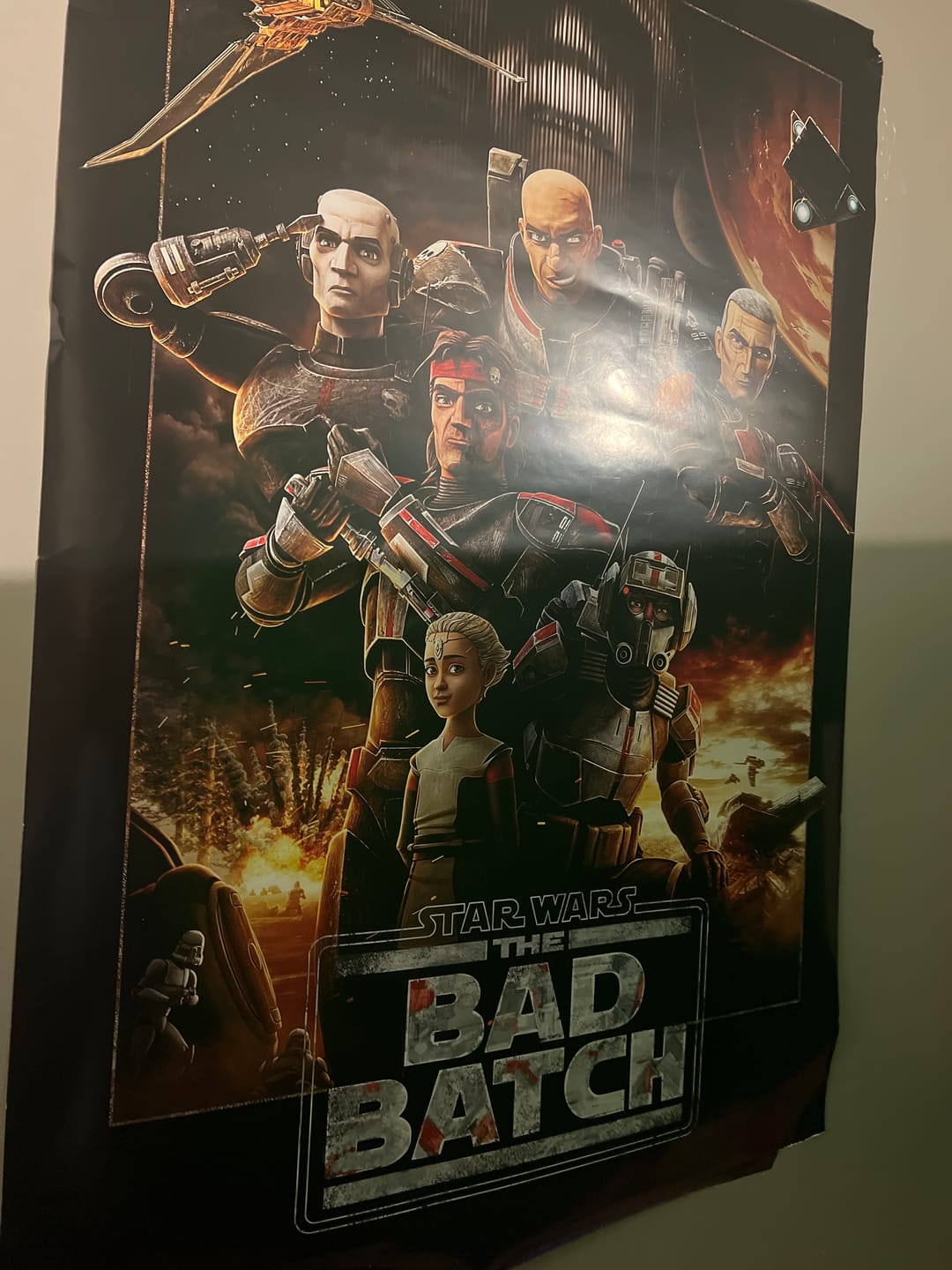 Customer photo review of Star Wars Plakat The Bad Batch Montage