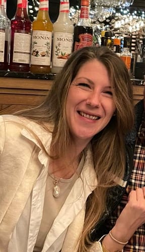 Customer photo review of LETICIA - Baroque Pearl Necklace