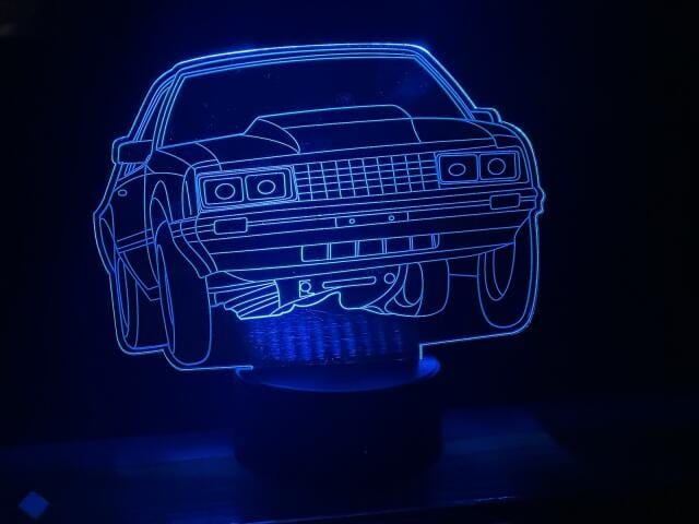 Customer photo review of Custom 3D Led Lamp With Your Car's Photo