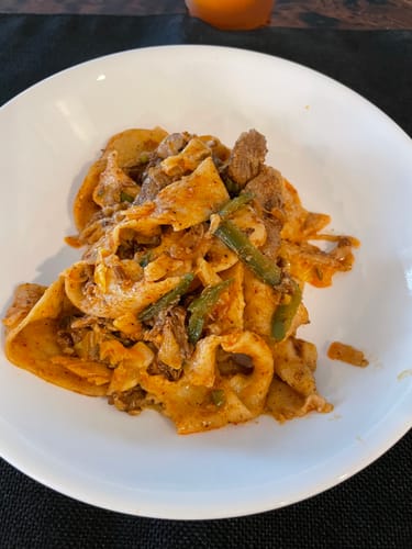 Customer photo review of [N1] Spicy Cumin Lamb Hand-Ripped Noodles Meal Kit (4 Servings)