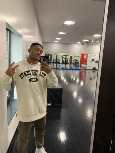 Customer photo review of OFFWHITE TTD ORIGINAL CREWNECK