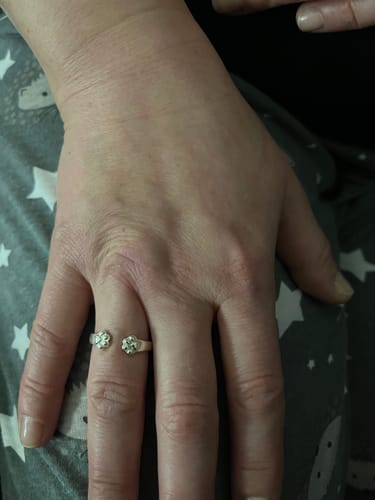 Customer photo review of Paw Hug Ring