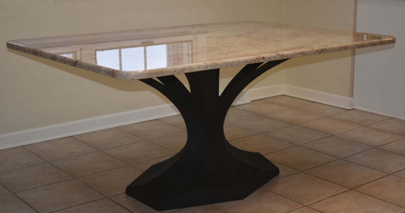 Customer photo review of Metal Table Base - 304 Dentro - 28H inch