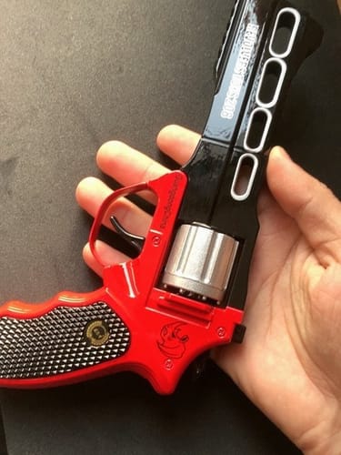 Customer photo review of Rhinoceros Metal Cap Gun