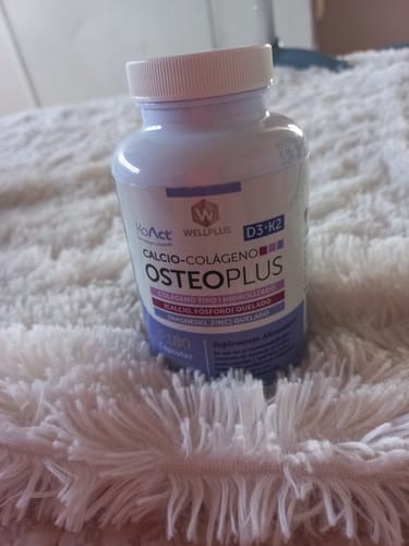Customer photo review of Colageno Hidrolizado Osteo Plus, 180 capsulas, wellplus