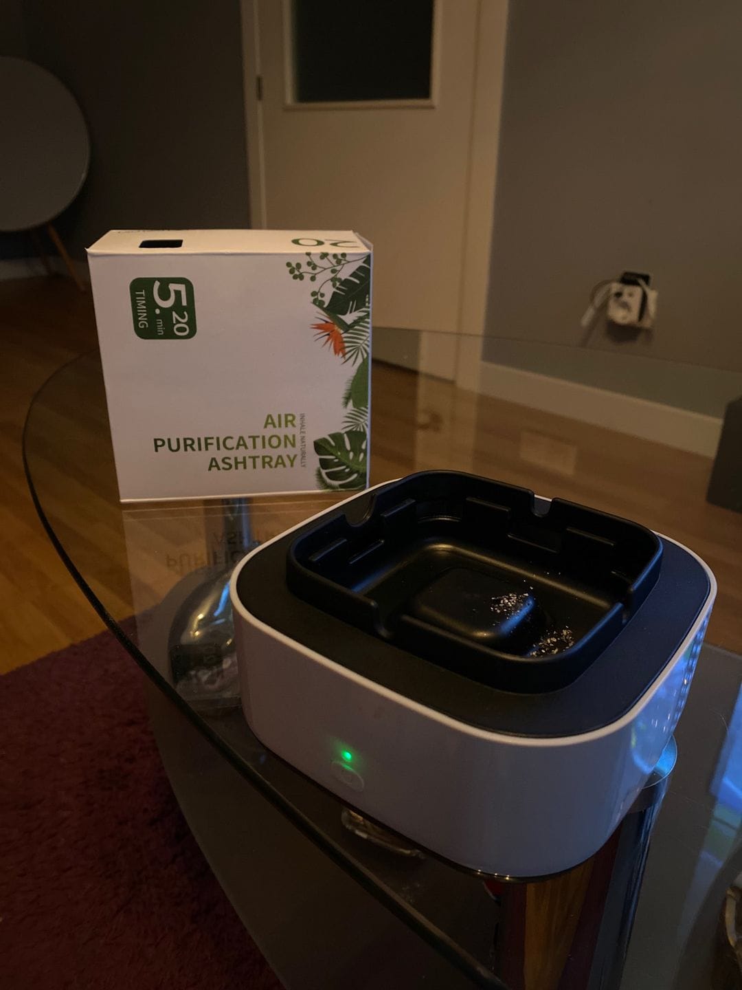 Customer photo review of CleanAir Ashtray